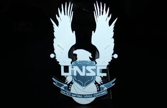 Halo, UNSC, United Nations Space Command 3D printed Logo Art