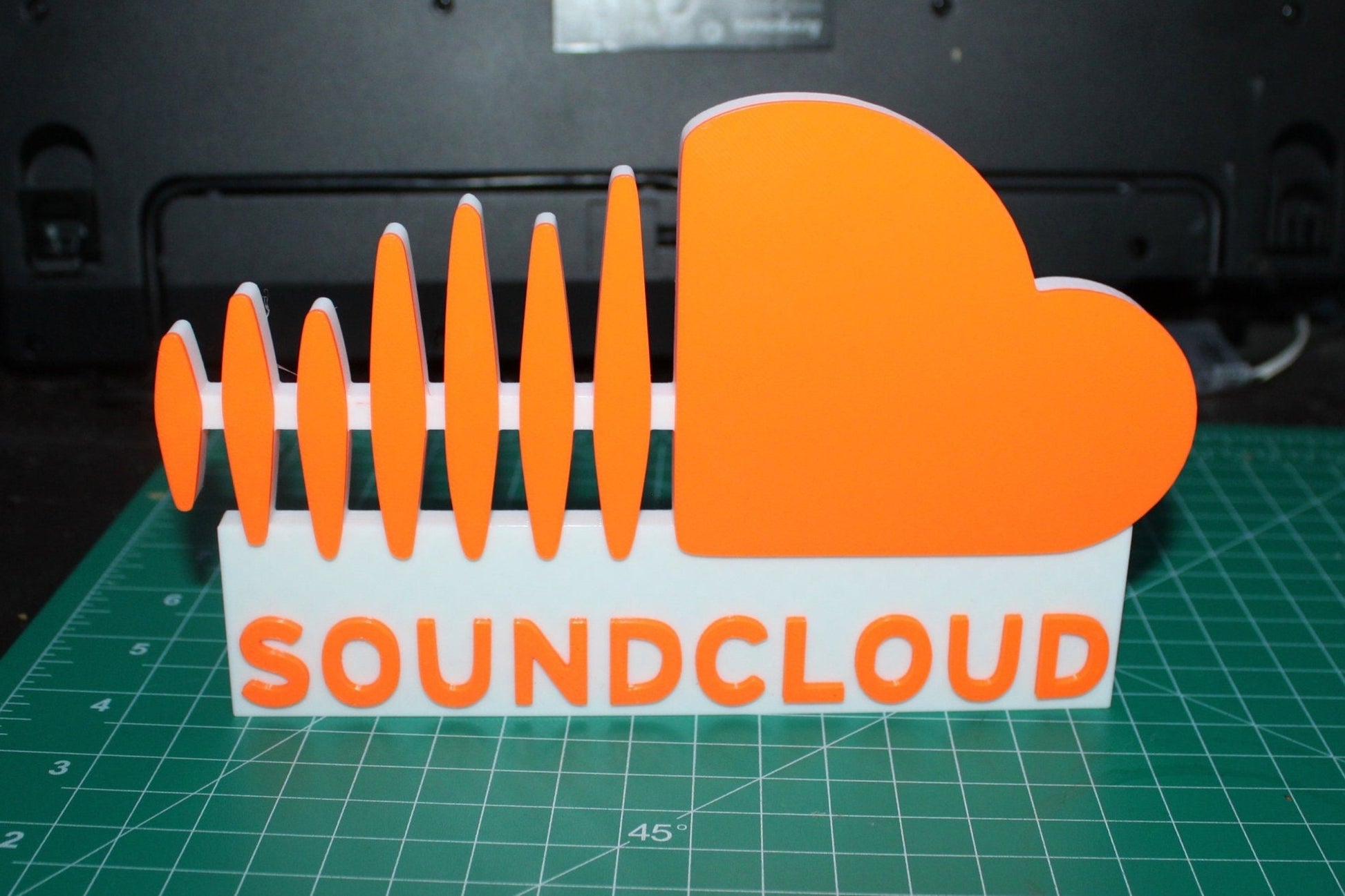 SoundCloud 3D Logo Art