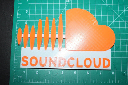 SoundCloud 3D Logo Art