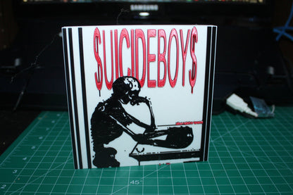 SuicideboyS Ether Hated or Ignored 3D Printed Logo Art