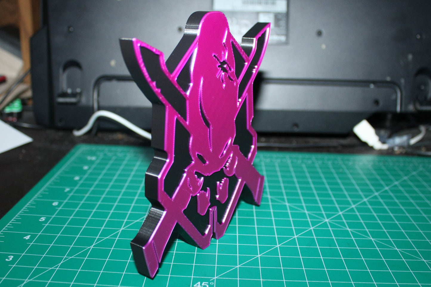 Halo, Legendary Emblem 3D printed Logo Art