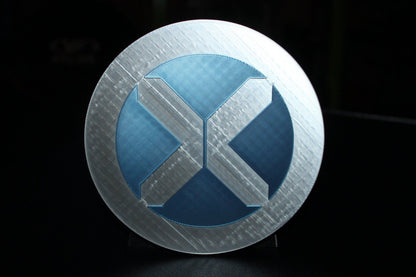 X-Men 3D printed Comic Logo Art