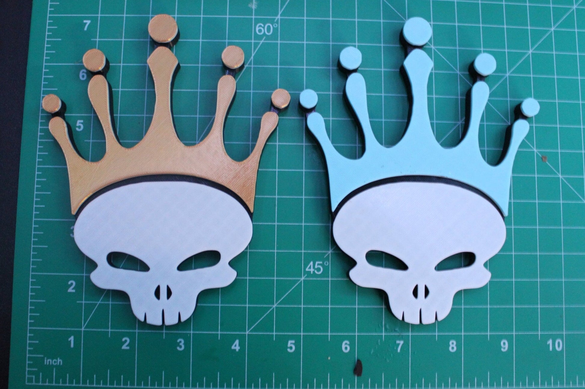 Halo Skull King Emblem 3D printed Logo Art