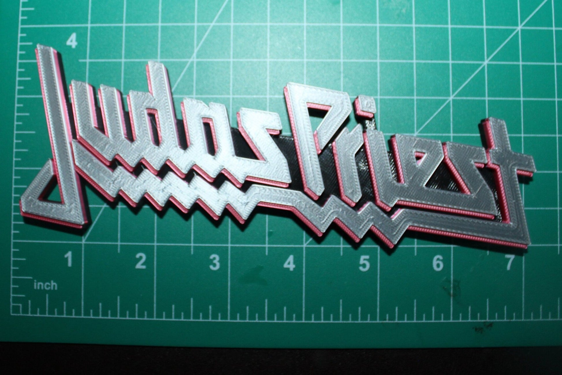 Judas Priest 3D Printed Logo Art