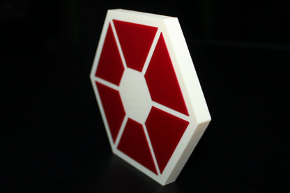 Separatists Emblem, Trade Federation 3D printed Logo Art