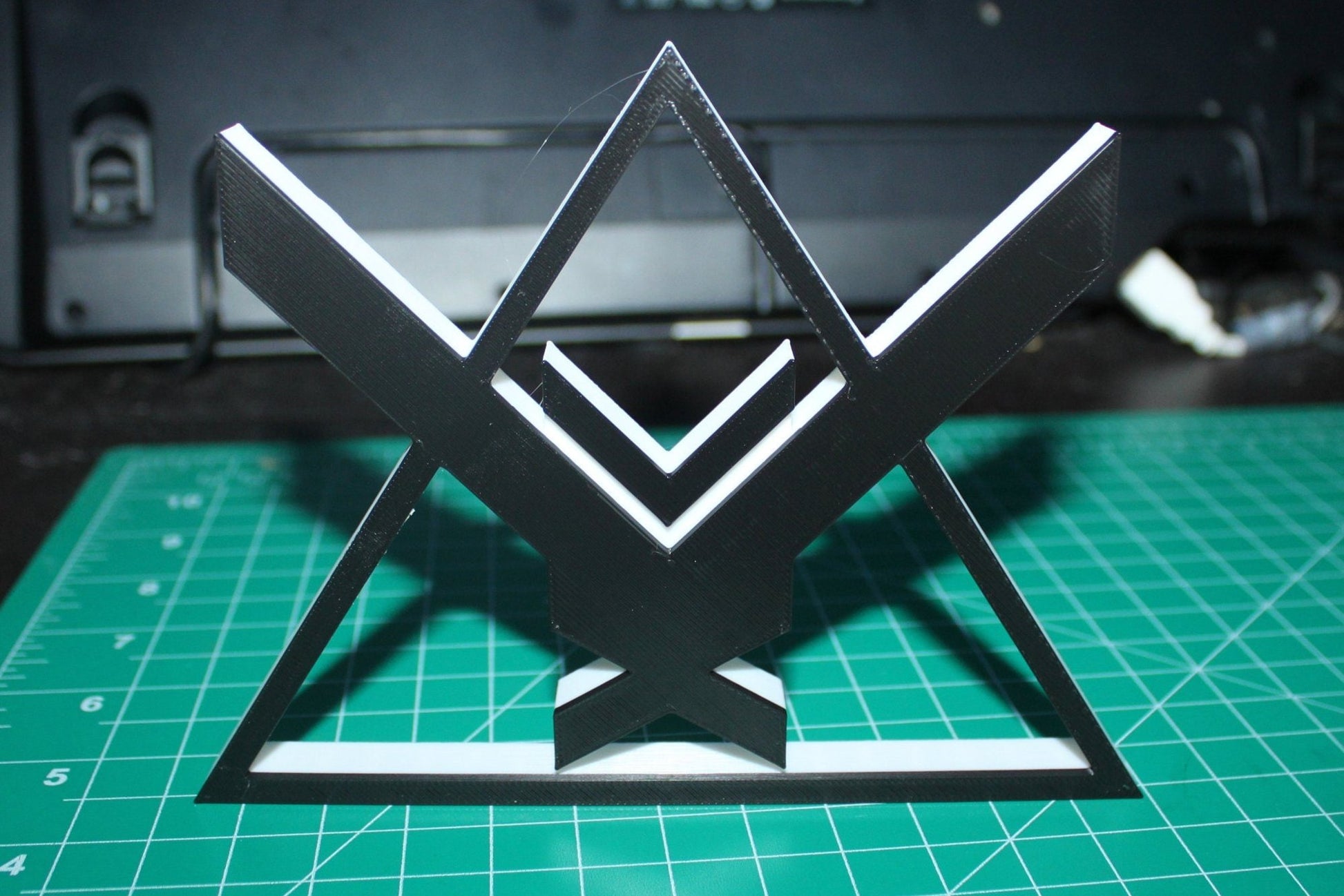 Noble Team, Halo Reach 3D printed Logo Art