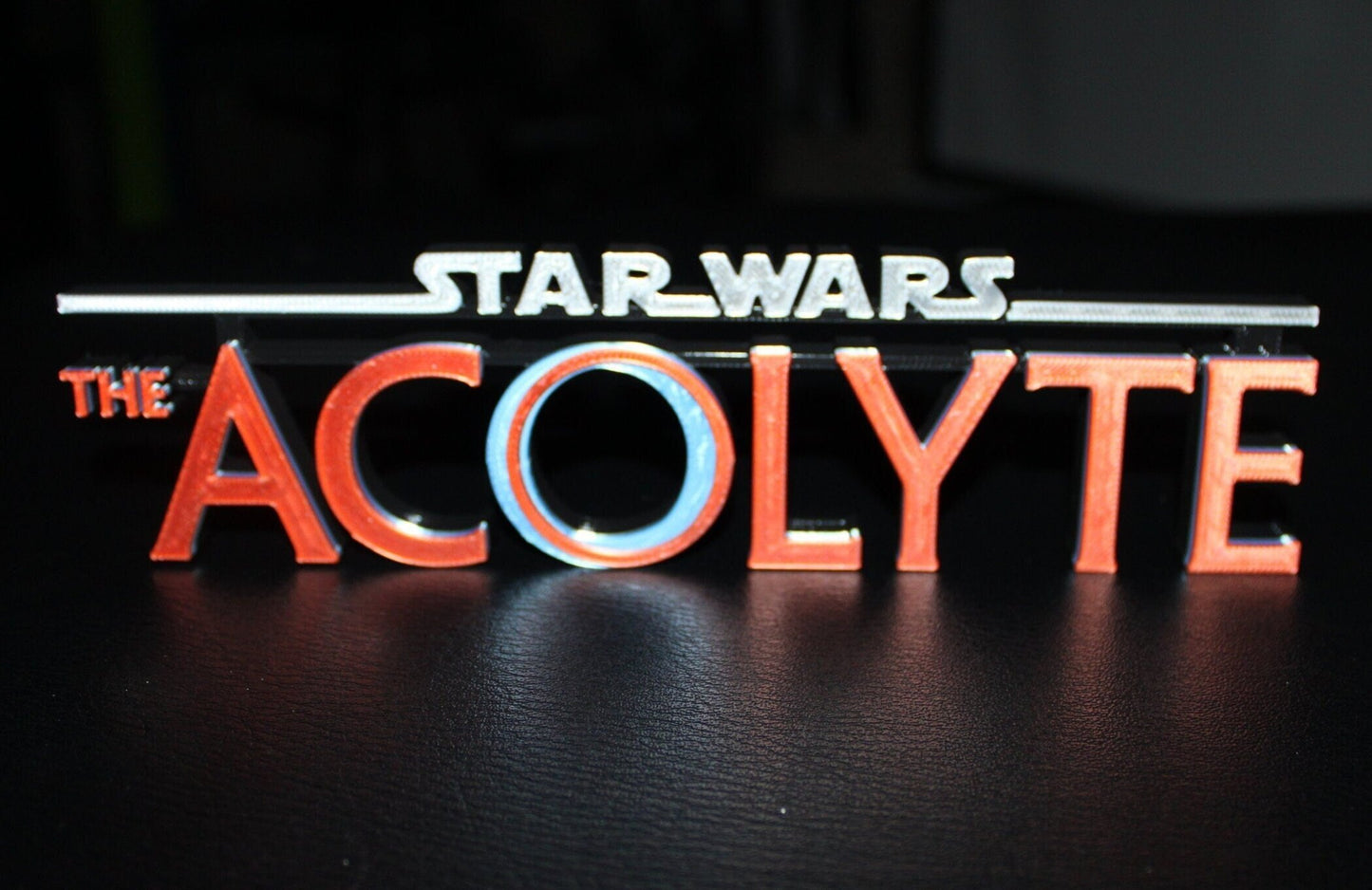 The Acolyte 3D printed Logo Art