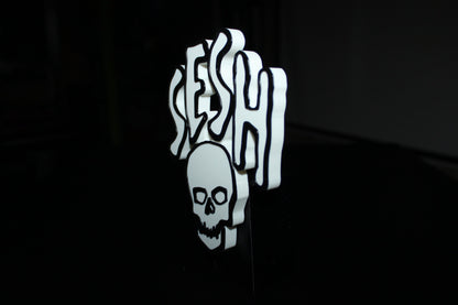 Team SESH, BONES 3D Printed Logo Art