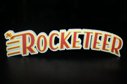 The Rocketeer 3D Printed Logo