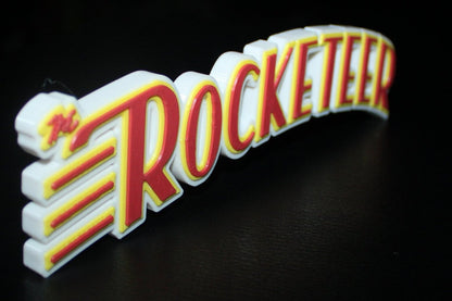 The Rocketeer 3D Printed Logo