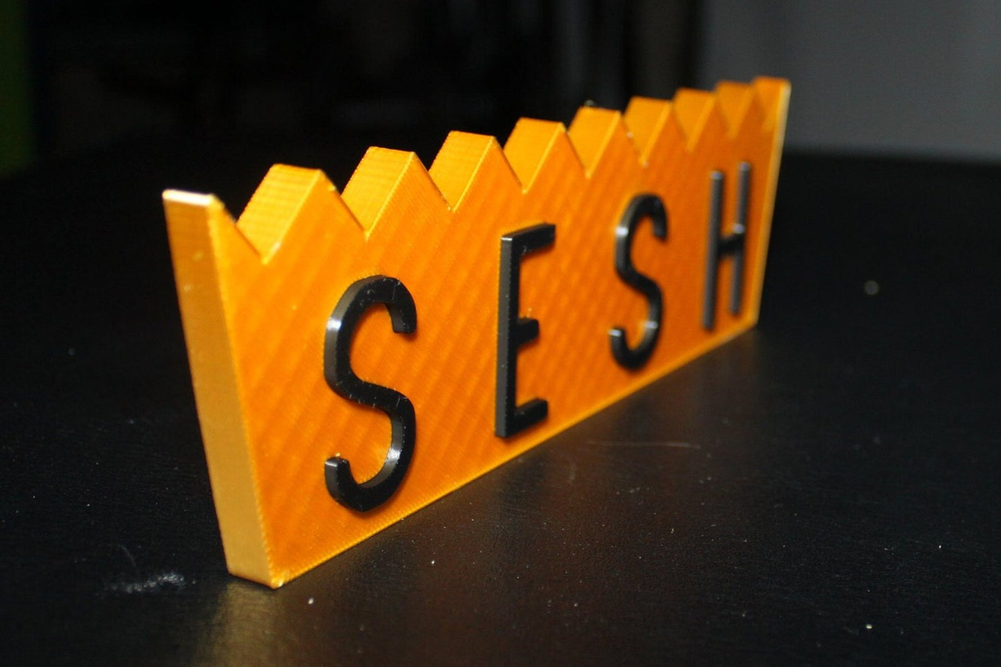 Team SESH, BONES 3D Printed Logo Art