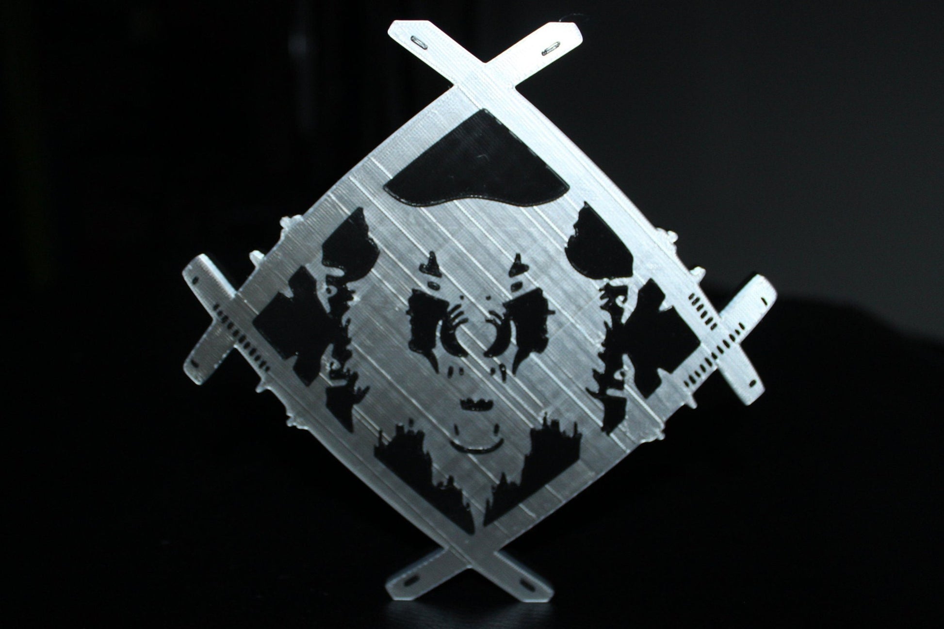 Hollow Squad, Xavier Wulf 3D Printed Logo Art