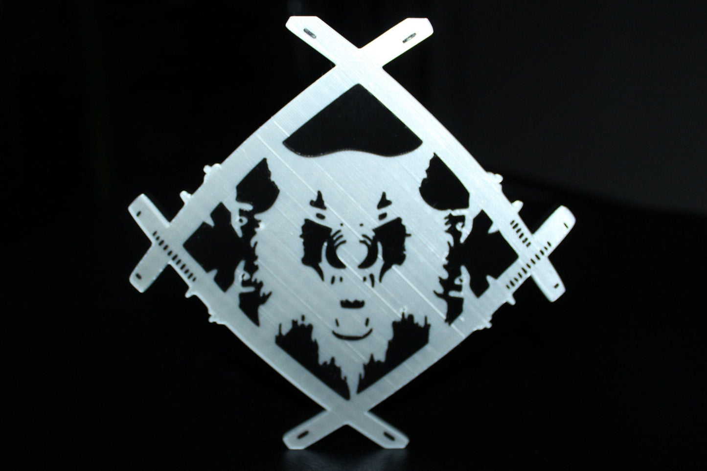 Hollow Squad, Xavier Wulf 3D Printed Logo Art