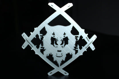 Hollow Squad, Xavier Wulf 3D printed Logo Sign Wall Desk Shelf Art