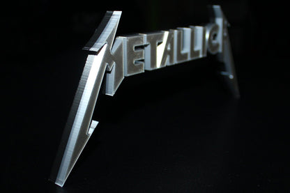 Metallica 3D Printed Logo Art