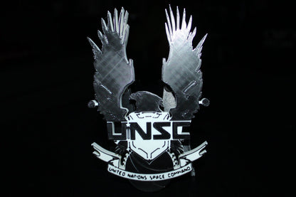 Halo, UNSC, United Nations Space Command 3D printed Logo Art