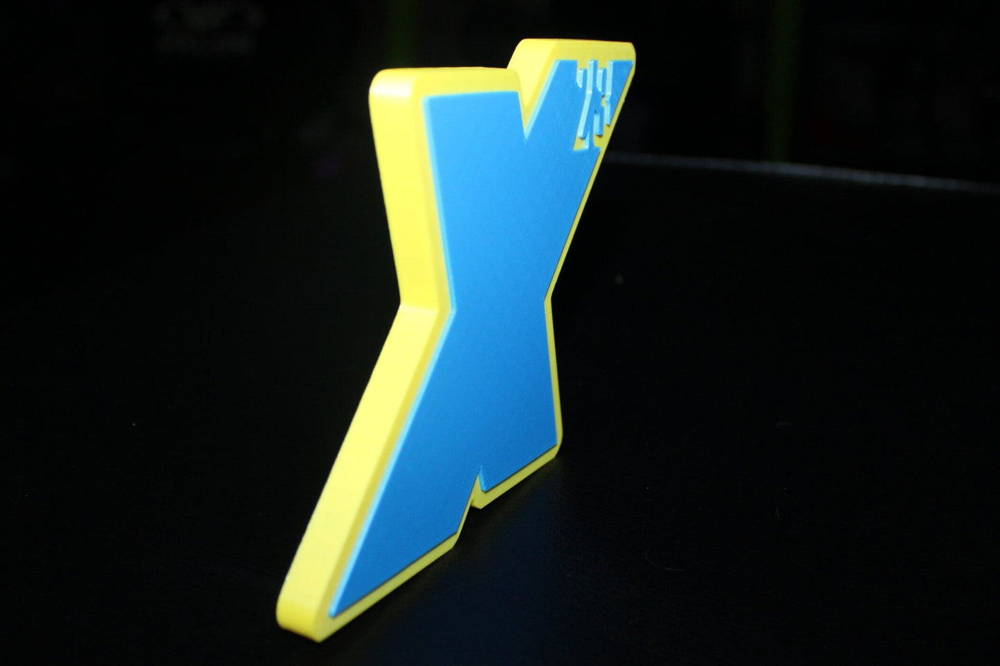 X-23 3D printed Comic Logo Art