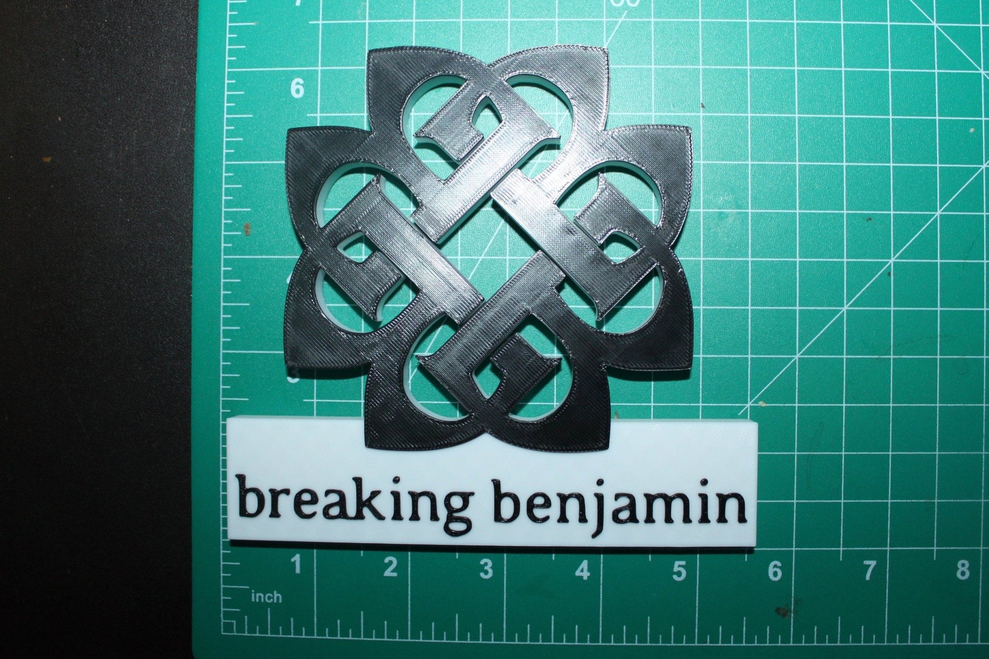 Breaking Benjamin 3D Logo Art