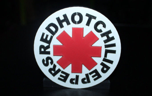 Red Hot Chili Peppers 3D Logo Art