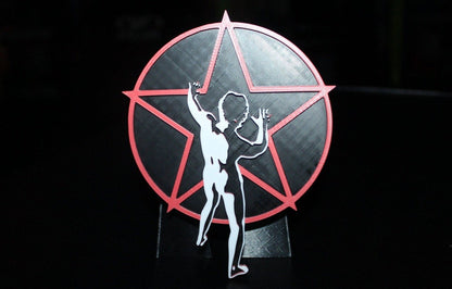 Rush Starman 3D Printed Logo 3D Art