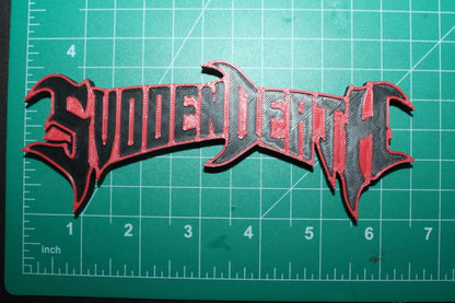 Sudden Death 3D Printed Logo Art