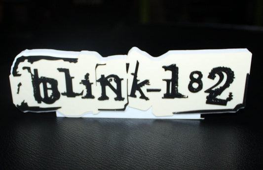 Blink 182 3D Printed Logo Art