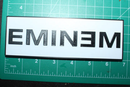 Eminem 3D Printed Logo Art