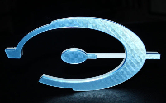 Halo, 3D printed Logo Art