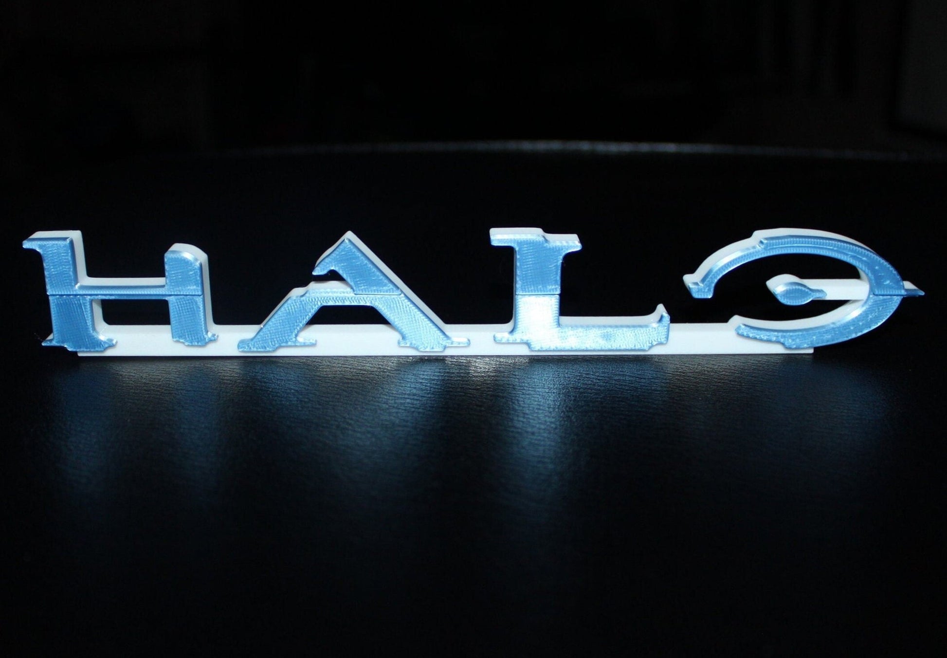 Halo, Combat Evolved Font 3D printed Logo Art