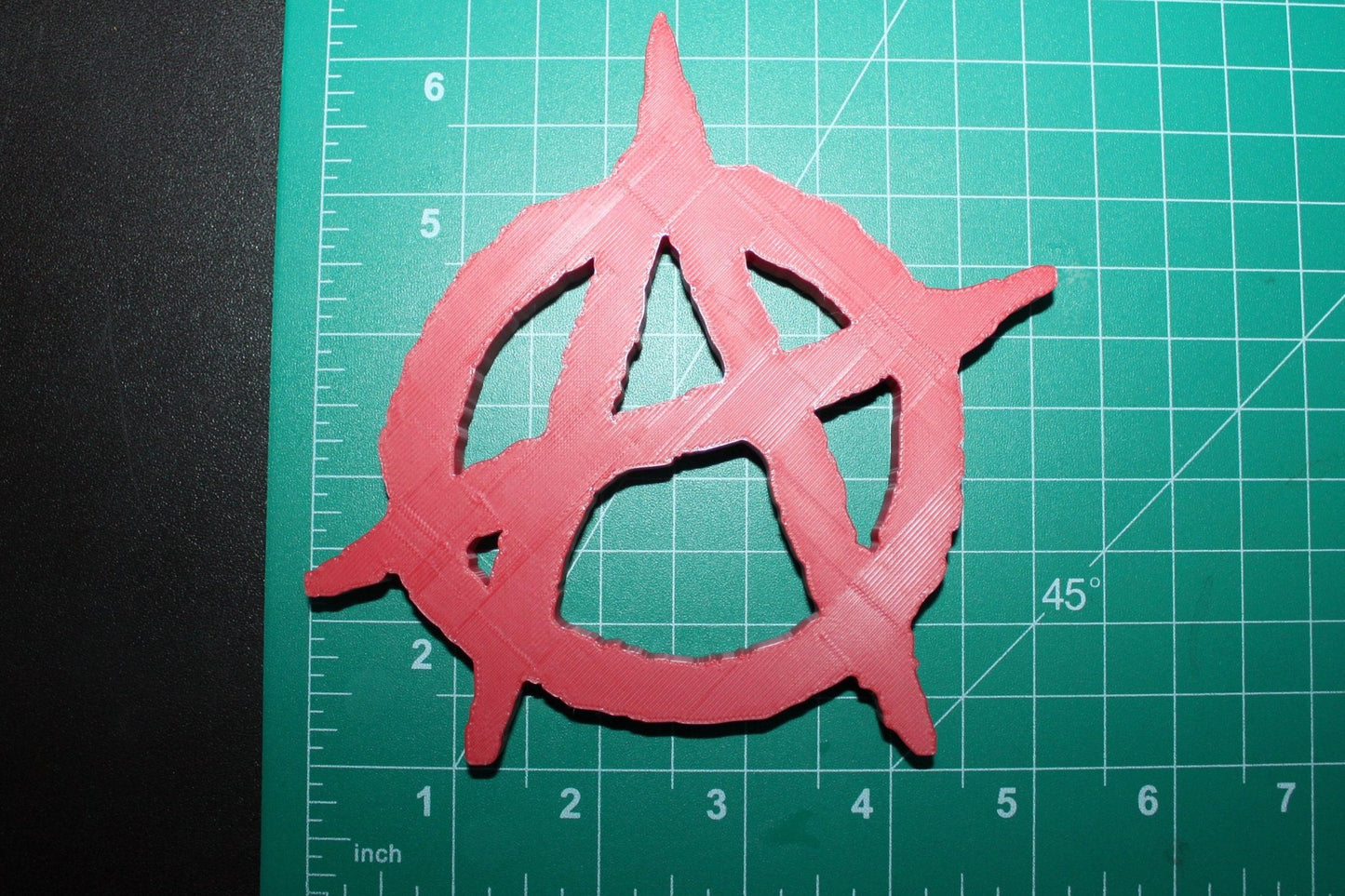 Anarchy ,Lil Peep 3D Logo Art