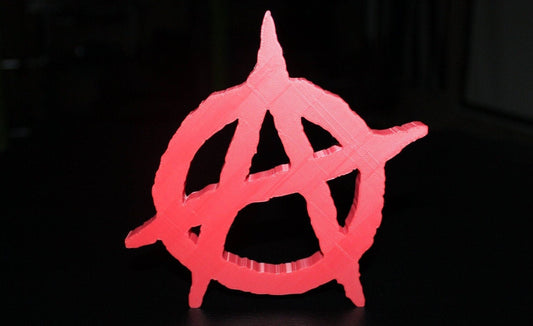 Anarchy ,Lil Peep 3D Logo Art