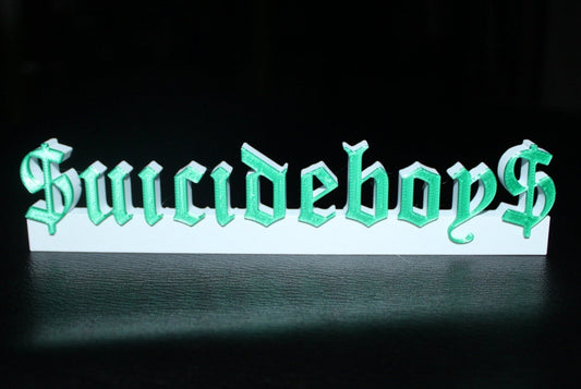 Suicide Boys 3D Printed Logo Art