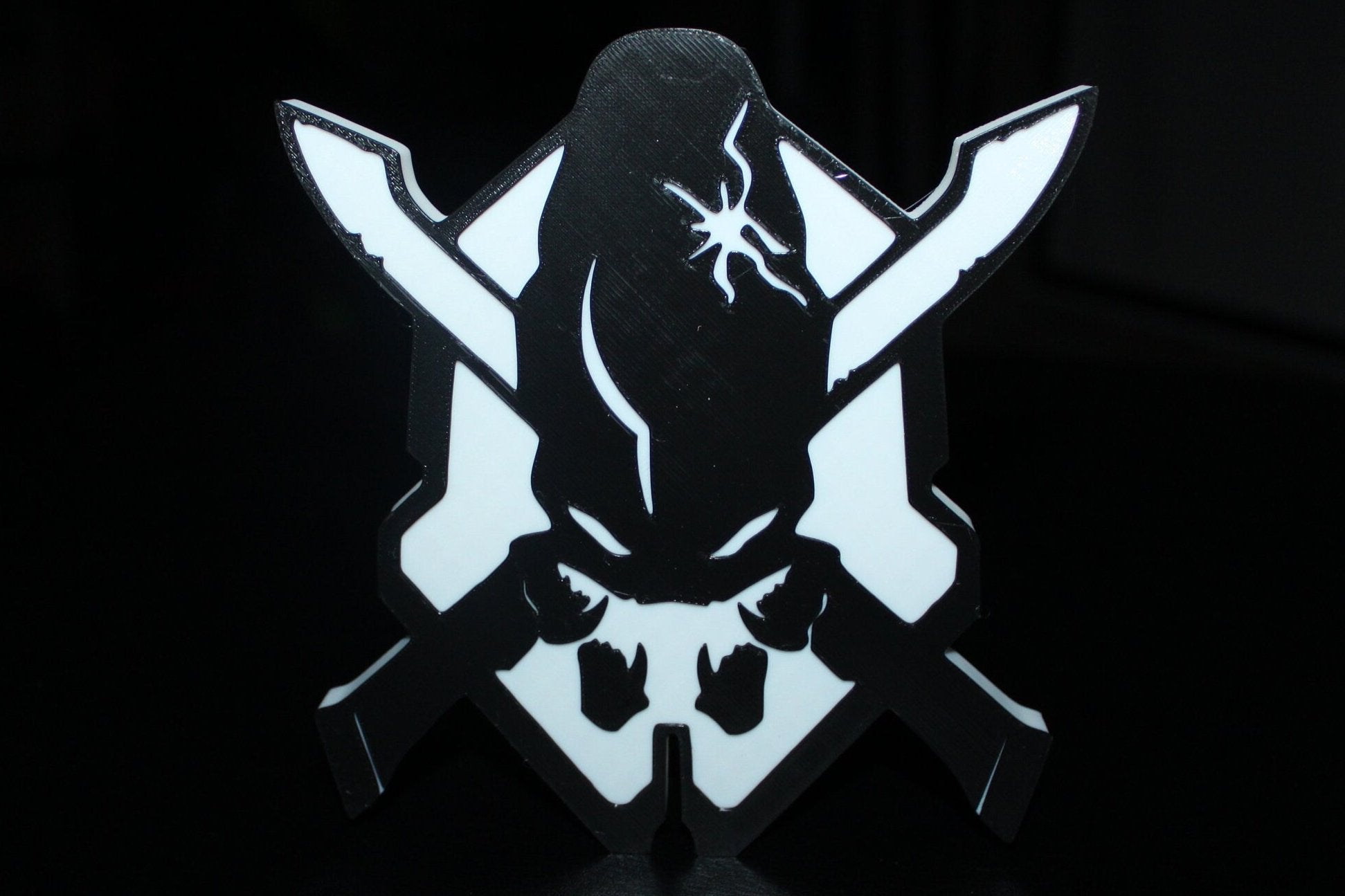 Halo, Legendary Emblem 3D printed Logo Art