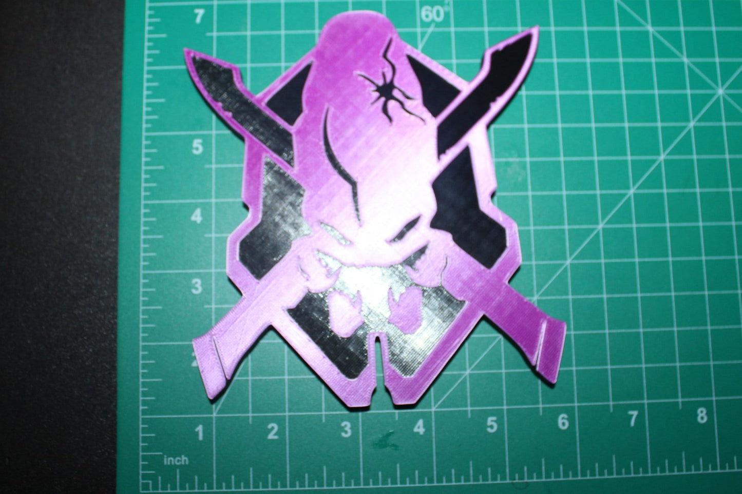 Halo, Legendary Emblem 3D printed Logo Art