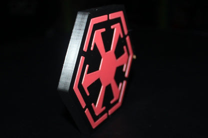 Sith Empire Emblem 3D printed Logo Art