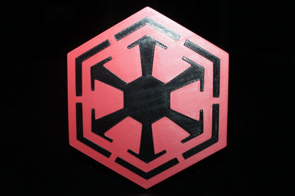 Sith Empire Emblem 3D printed Logo Art