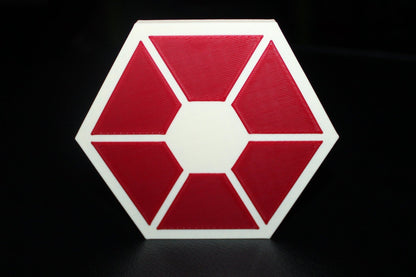 Separatists Emblem, Trade Federation 3D printed Logo Art