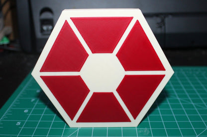 Separatists Emblem, Trade Federation 3D printed Logo Art