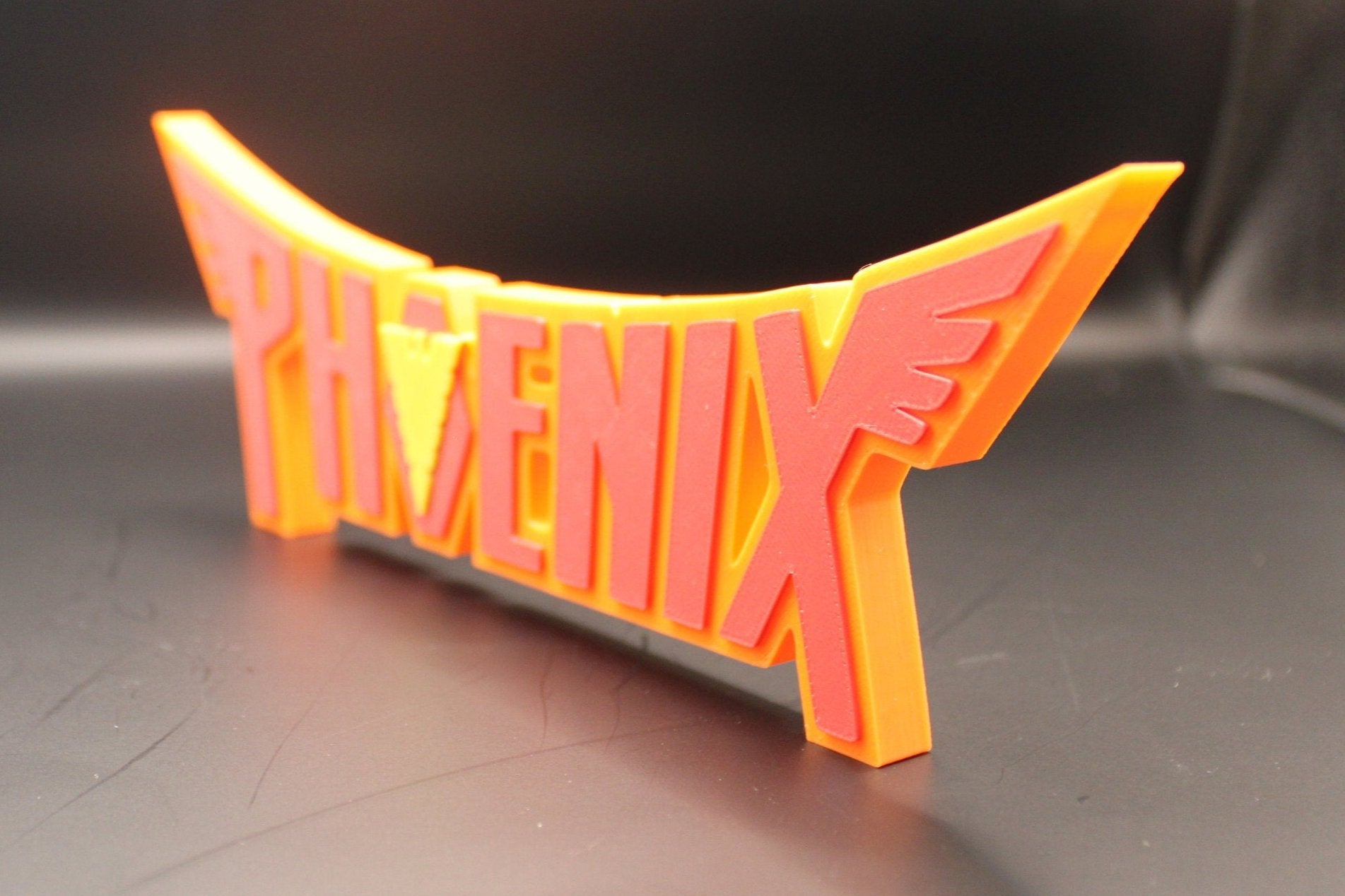 Phoenix 3D printed Comic Logo Art