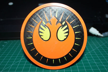 New Jedi Order Emblem 3D printed Logo Art