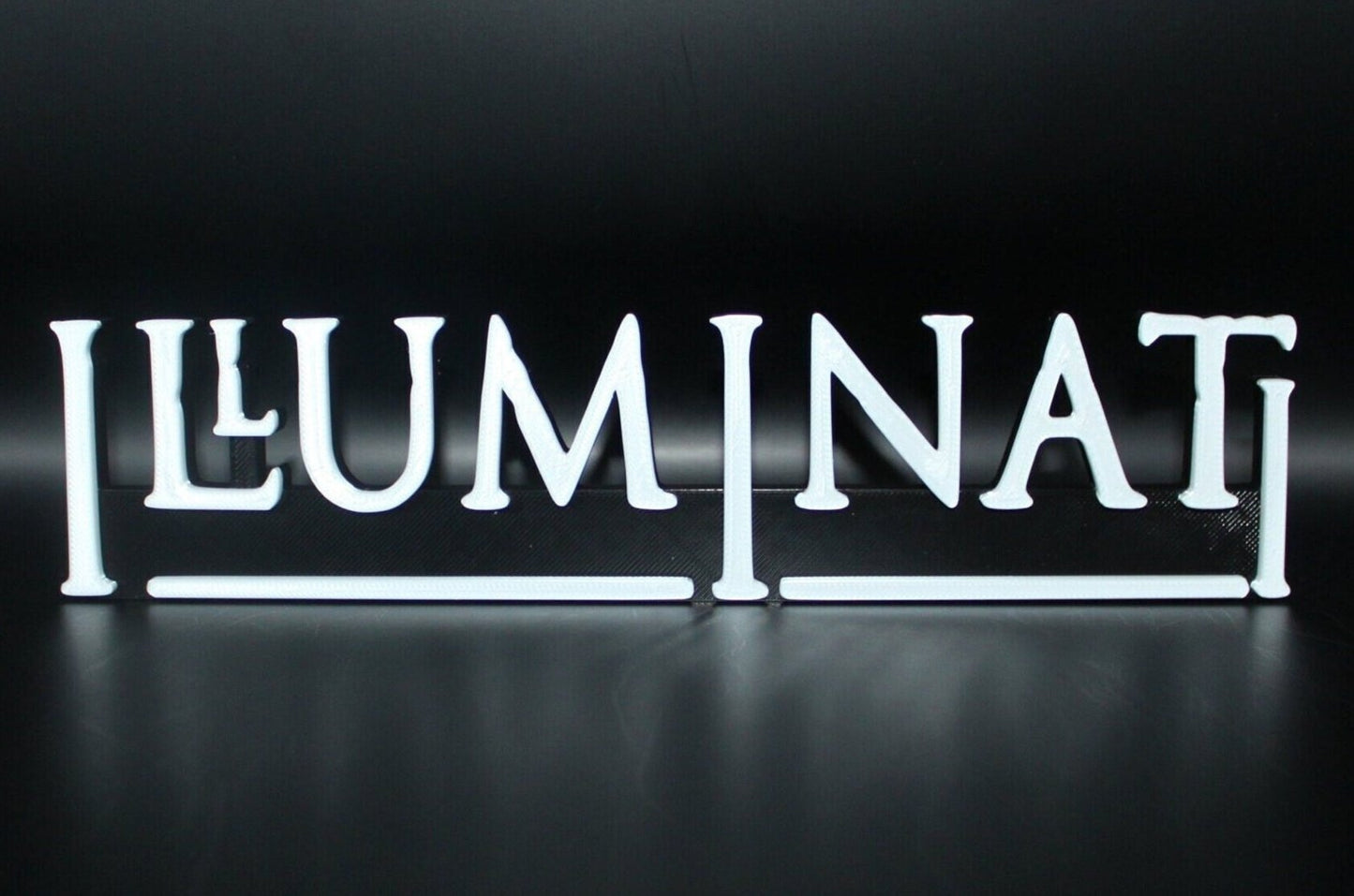 Illuminati 3D printed Comic Logo Art