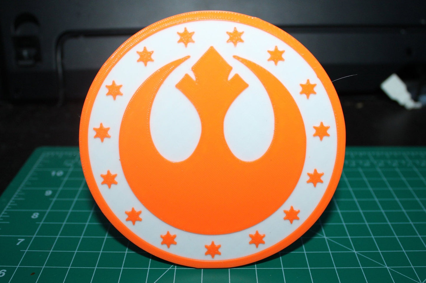 New Republic Emblem 3D printed Logo Art