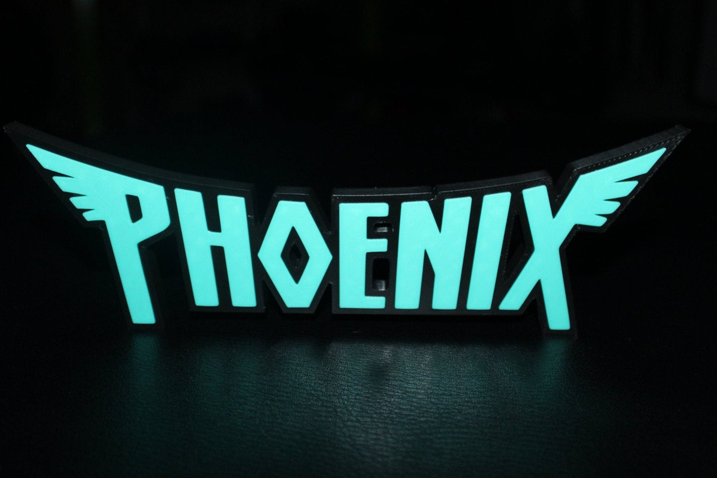 Phoenix 3D printed Logo Sign Wall Desk Shelf Art