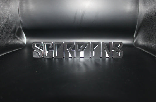 Scorpions 3D Printed Logo Art