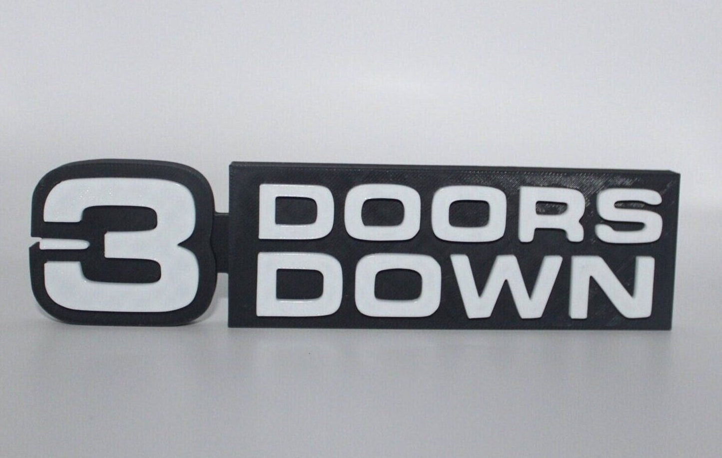 3 Doors Down 3D Printed Logo Art