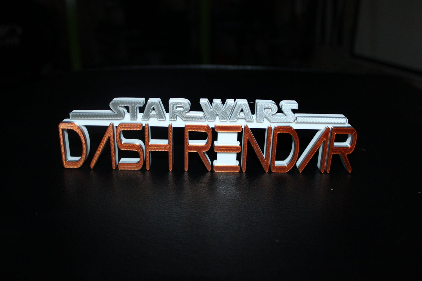 Dash Rendar 3D Printed Logo Art