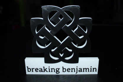 Breaking Benjamin 3D Logo Art