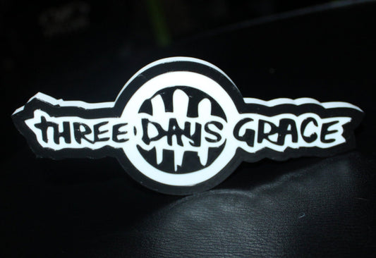 Three Days Grace 3D Printed Logo Art