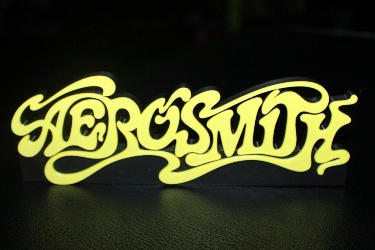 Aerosmith 3D Printed Logo Art