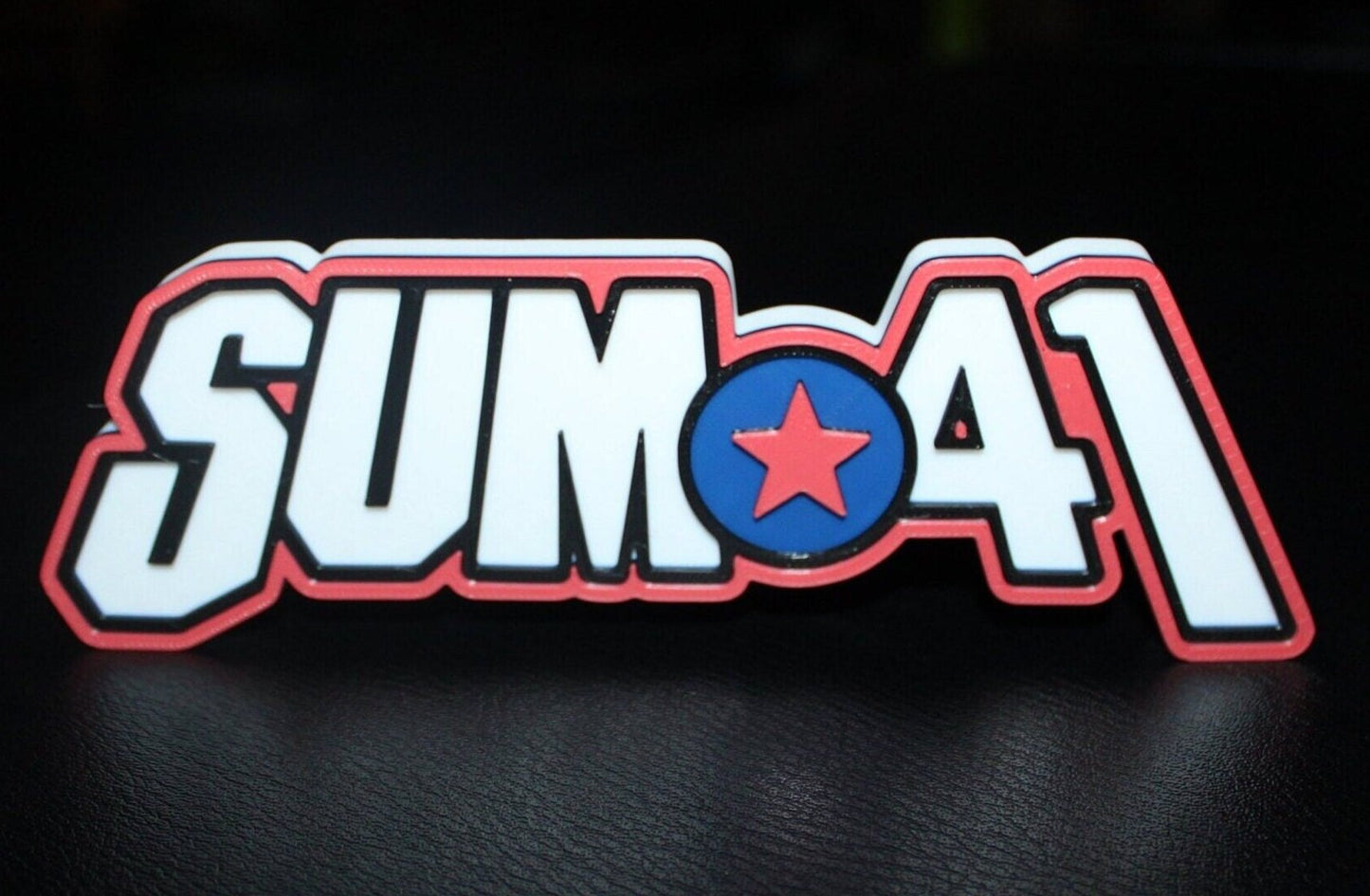 Sum 41 3D Printed Logo Art